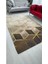 Kahve Piramit Model Ipek Kadife Lastikli Halı Örtüsü 6m2-200x300 1
