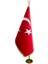 Pirinç Fimli Makam BAYRAĞI-245 cm (Simli) 1