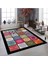 Patchwork Model Lastikli Halı Örtüsü 4 M2- 160x230 3