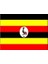 Uganda Bayrağı 100X150 cm 1