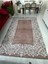 Suyolu Kahve Model Lastikli Kadife Halı Örtüsü ( 4 M2 ) 160x230 5