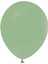 Küf Yeşili Balon 12" - 30 cm Lateks Küf Yeşili Renk Balon 10'lu Paket 2