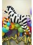 Büyük Zebra Folyo Balon 100 cm 2