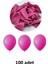 Fuşya Balon 12" - 30 cm Lateks Fuşya Renk Balon 100'LU Paket 1