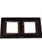 Viko Panasonic Thea 2X2M Ultima Metal Eloxal Siyah Renk Çerçeve - WVTF28575AB-TR 1