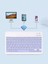 10 Inç Mini Taşınabilir Bluetooth Klavye Mouse Set Android/ios/windows Uyumlu Kablosuz Klavye Mouse 2