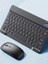 10 Inç Mini Taşınabilir Bluetooth Klavye Mouse Set Android/ios/windows Uyumlu Kablosuz Klavye Mouse 1