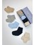 5'li Set Bebek Bambu Çorap - Baby Bamboo Socks - Yenidoğan Çorap 3