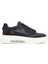 Erkek Lacivert Bağcıklı Deri Sneaker 24WFD611318 1