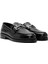 Kadın Siyah Deri Maskülen Loafer 24WFD4204E3 3
