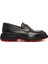 Erkek Siyah Deri Casual Loafer 24WFD720218 1