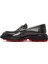 Erkek Siyah Deri Casual Loafer 24WFD720218 2