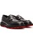 Erkek Siyah Deri Casual Loafer 24WFD720218 3
