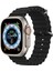 Apple Watch Ultra 2 49MM Redclick Krd-75 Terletmez Dalgalı Tasarım Silikon Kordon 1