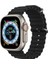 Apple Watch Ultra 2 49MM Redclick Krd-75 Terletmez Dalgalı Tasarım Silikon Kordon 5