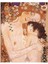 Kanvas gustav Klimt Anne ve Çocuk Sayılarla Boyama Seti Kasnaklı 40 x 50 cm 1