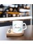 Kişiye Özel Espresso Fincan - Ahşap Altlıklı 1