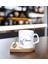 Kişiye Özel Espresso Fincan - Ahşap Altlıklı 1