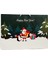 Yılbaşı Temalı 54X38 cm Happy New Year Baskılı Karton Poşet 1 Adet 3