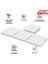Kendinden Yapışkanlı Beyaz Balıksırtı Desenli Pvc Karo 30 x 30 cm (4 Adet) 0,36 M2 2