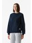 Basic Bisiklet Yaka Sweatshirt 3