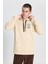 Wrangler Relaxed Fit Geniş Kesim Kapüşonlu İçi Polarlı Haki Sweatshirt 1