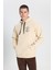 Wrangler Relaxed Fit Geniş Kesim Kapüşonlu İçi Polarlı Haki Sweatshirt 2