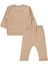 Erkek Bebek Takım 6-18 Ay Bej 2