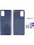 Samsung Galaxy A02S - SM-A025 Full Kasa Arka Kapak Takım Mavi - Tamir Seti 1