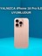 iPhone 16 Pro Uyumlu Lux Işıltılı Inci Charmlı Kalpli Kılıf 2