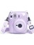 Mor Instax Mini 12 Lila Fotoğraf Makinesi-10'lu Film-Kıskaçlı Stand-Pvc Albüm ve Simli Pleksi Kılıf 5