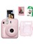 Pembe Instax Mini 12 Fotoğraf MAKINESI-10LU Film-Simli Pleksi Kılıf ve Mıknatıslı Çerçeve Seti 2 Pe 1