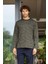 %100 Pamuk Uzun Kol Battal Erkek Pijama Takım 9130 1