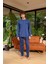 %100 Pamuk Uzun Kol Erkek Pijama Takım 8038 1