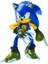Sonic Prime 5 Li Figür Set - Sonic + Eggforcer + Renegade Knucks + Rebel Rouge + Sürpriz 6.5 cm 5