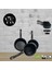 𝗬𝗶𝗹𝗱𝗶𝗿𝗶𝗺 𝗞𝗶𝘁𝗰𝗵𝗲𝗻 Sosluk (Sütlük) Kaçerola Tava 3'lü Set 12-14-16 cm 1