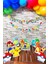 Pokemon Tema Doğum Günü Ayaklı Pano Seti Doğum Günü Masa Üstü Panolar 1