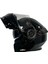 Kask Sway 926 Parlak Siyah Çene Açılır 3