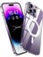 iPhone 14 Pro Max Kılıf Kamera Çıkıntılı Magsafe Wireless Şarj Destekli Sert Şeffaf Kapak 1