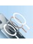 iPhone 14 Pro Max Kılıf Kamera Çıkıntılı Magsafe Wireless Şarj Destekli Sert Şeffaf Kapak 5