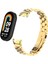 Xiaomi Mi Band 9 Krd-04 Metal Baklalı Bileklik Paslanmaz Kordon 1