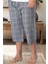 Mecit 3007 Gri Ekoseli Erkek Capri Alt Pijama 1