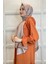 Scarf Pamuk Soft Şal - Geometrik Desenli Pamuklu Şal 01156 2