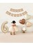 Bej Rakam Folyo Balon Retro Kalp Folyo Balon Seti Kraft Gold Altın Happy Birthday Yazılı Doğum Günü Partiseti Süsü 3