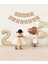 Bej Rakam Folyo Balon Retro Kalp Folyo Balon Seti Kraft Gold Altın Happy Birthday Yazılı Doğum Günü Partiseti Süsü 4