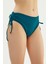 2513 Petrol Yanı Büzgülü Ipli Bikini Altı 2