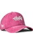 Baseball Hustle Unisex Vintage Pembe Şapka 1