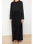 Yeni Regular Casual Günlük Scuba Krep Örme Bisiklet Yaka Uzun Kol Basic Maxi Boy Elbise 1