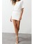 Yeni Regular Casual Günlük Lycra Pes Kumaş Örme Bisiklet Yaka Kısa Kol Bodycone Mini Boy Elbise 2