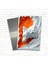 3D Görünümlü Metal Tablo Kurt, Poster, Tablo, Tuval, Ev Dekorasyon, Dekorasyon 3